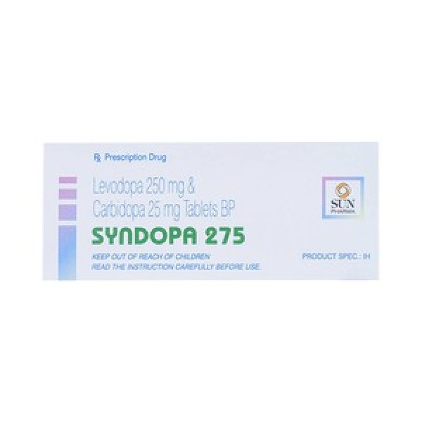 Thuốc trị Parkinson Syndopa 275 (5 vỉ x 10 viên/hộp)