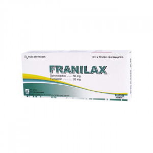 Thuốc lợi tiểu Franilax (3 vỉ x 10 viên/hộp)