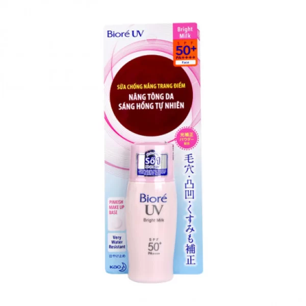 Biore UV Bright Milk SPF50+/PA++++ (30ml)
