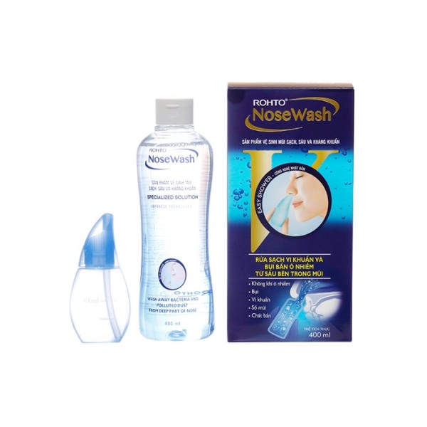 Dụng cụ vệ sinh mũi Rohto Nose Wash (400ml)