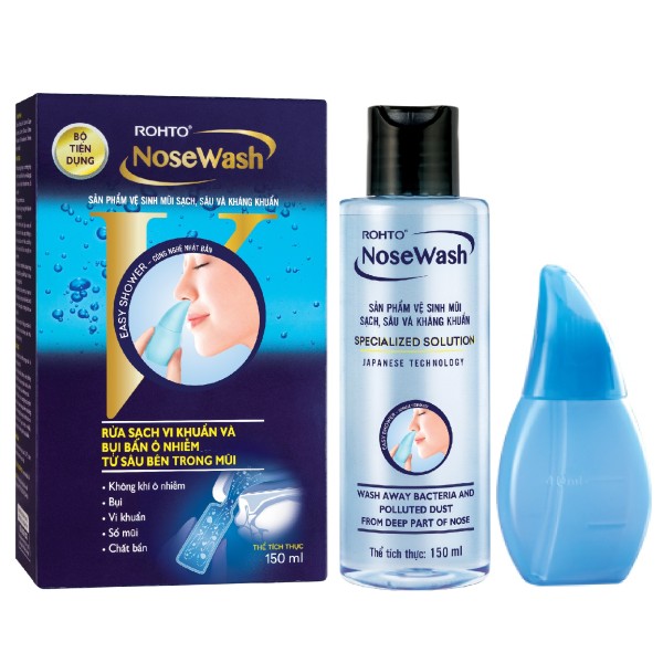 Dụng cụ vệ sinh mũi Rohto Nose Wash (150ml)