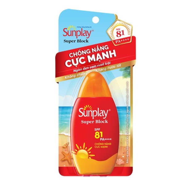 Sữa chống nắng Sunplay Super Block SPF81 PA++++ (30g)