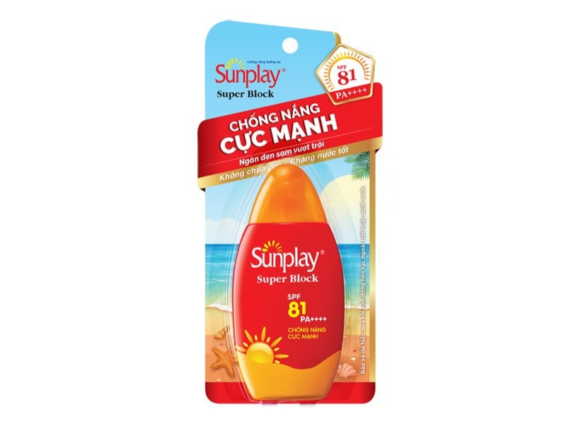 Sữa chống nắng Sunplay Super Block SPF81 PA++++ (30g)