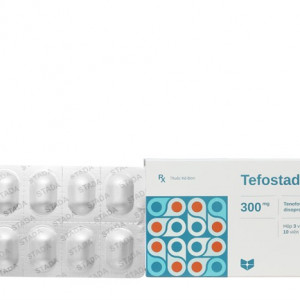 Thuốc kháng virus Tefostad T300 (3 vỉ x 10 viên/hộp)