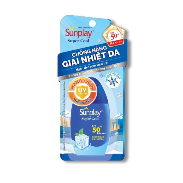 Sữa chống nắng giải nhiệt da, ngăn sạm đen Sunplay Super Cool SPF50+ (30g)
