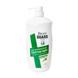 Sữa tắm sạch sâu kháng khuẩn thanh mát hứng khởi Bioré Guard (800g)
