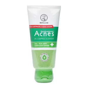 Gel rửa mặt kiểm soát nhờn Acnes Mentholatum (100g)