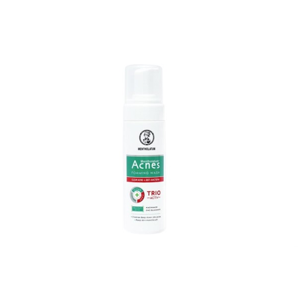 Dung dịch rửa mặt tạo bọt Acnes Foaming Wash Trio Active (150ml)