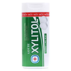 Kẹo ngậm không đường hương bạc hà Lotte Xylitol (20.88g)