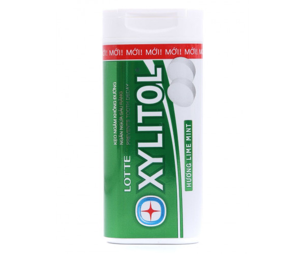 Kẹo ngậm không đường hương bạc hà Lotte Xylitol (20.88g)