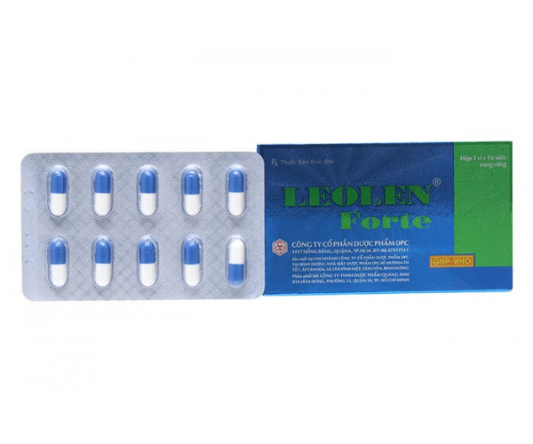 Thuốc giảm đau xương khớp Leolen Forte ( 3 vỉ x 10 viên/hộp)