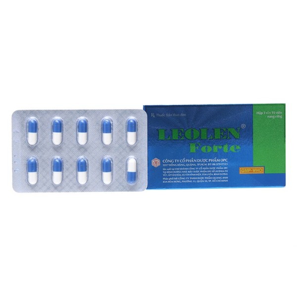 Thuốc giảm đau xương khớp Leolen Forte ( 3 vỉ x 10 viên/hộp)