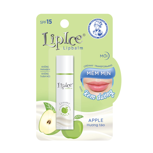 Son dưỡng môi hương táo Lipice Lipbalm (4.3g)