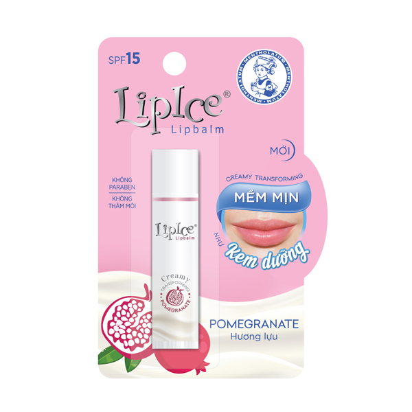 Son dưỡng môi hương lựu Lipice Lipbalm Pomegranate Flavor (4.3g)