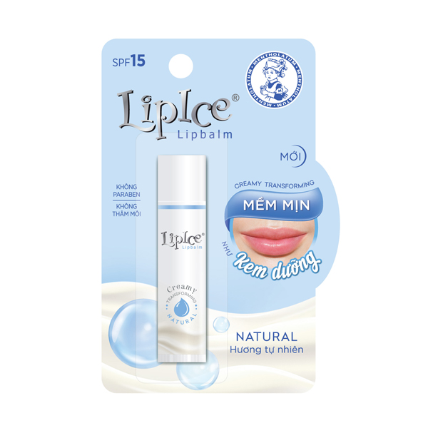 Son dưỡng môi hương tự nhiên Lipice Lipbalm (4.3g)