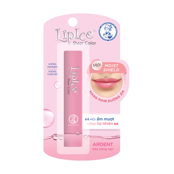 Son dưỡng môi hương dâu nồng nàn Lipice Sheer Color (2.4g)