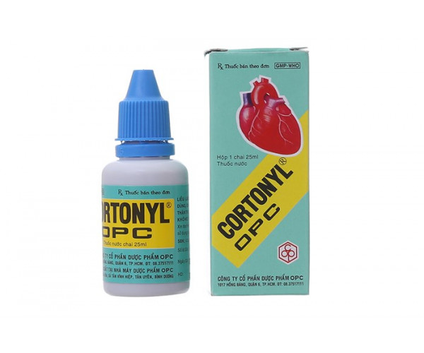 Thuốc trợ tim dạng nước Cortonyl OPC (25ml)