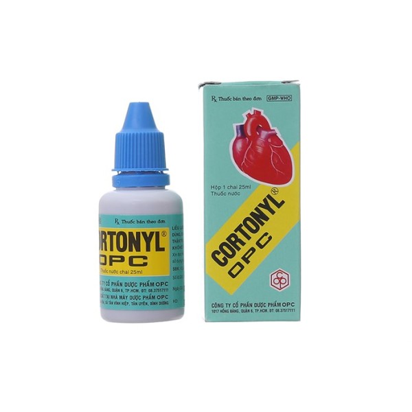 Thuốc trợ tim dạng nước Cortonyl OPC (25ml)