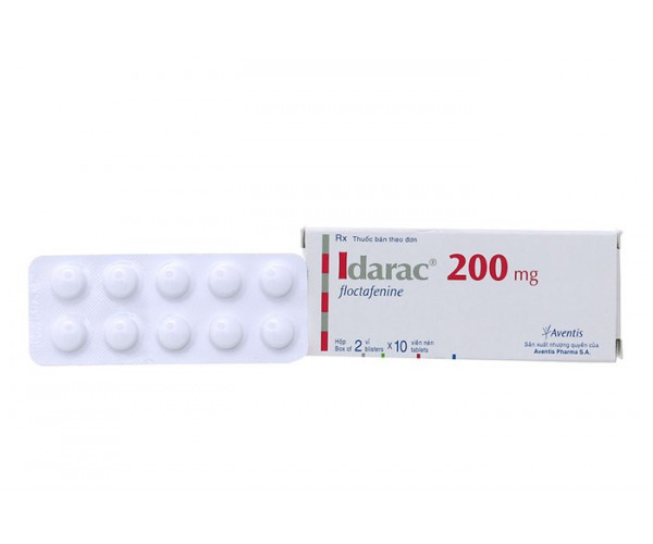 Thuốc giảm đau Idarac 200mg (2 vỉ x 10 viên/hộp)