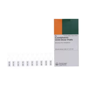 Dung dịch khí dung trị hen Combivent 2.5ml (10 ống/hộp)
