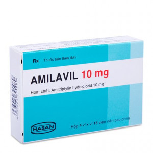 Thuốc điều trị trầm cảm Amilavil Hasan 10mg (4 vỉ x 15 viên/hộp)