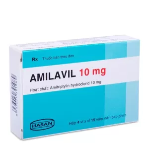 Amilavil Hasan 10mg (4 vỉ x 15 viên/hộp)