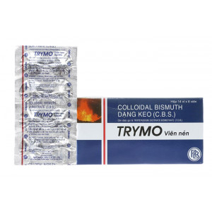 Thuốc trị viêm loét dạ dày, tá tràng Trymo (14 vỉ x 8 viên/hộp)