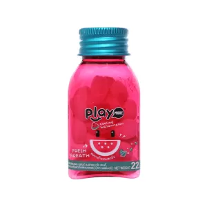 Kẹo the vị dưa hấu Play More (22g/lọ)