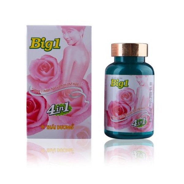 Viên uống tăng kích thước vòng 1 và cải thiện sinh lý nữ  Big 1 (40 viên/hộp)