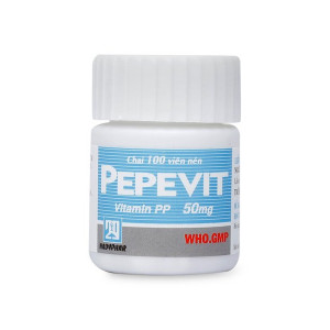 Thuốc Pepevit 50mg (100 viên/chai)