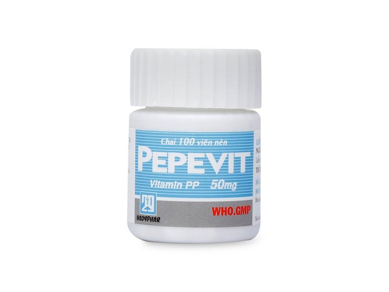 Thuốc Pepevit 50mg (100 viên/chai)