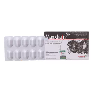 Maxxhair (3 vỉ x 10 viên/hộp)