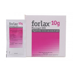 Thuốc điều trị táo bón Forlax 10g (20 gói/hộp)