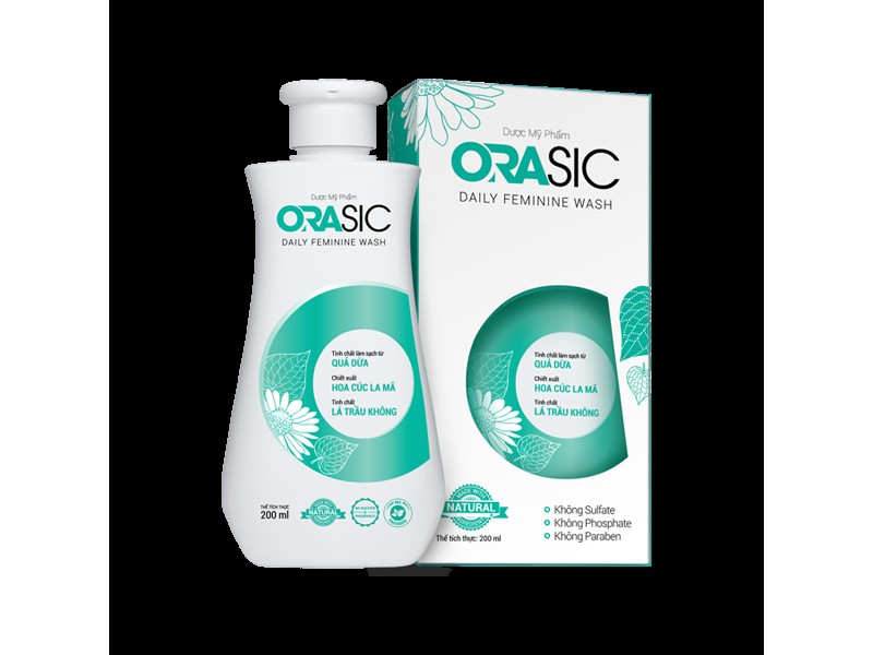 Dung dịch vệ sinh hằng ngày  Orasic (200ml)