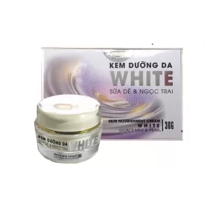 Kem dưỡng da chứa tinh chất sữa dê và ngọc trai White (30g)