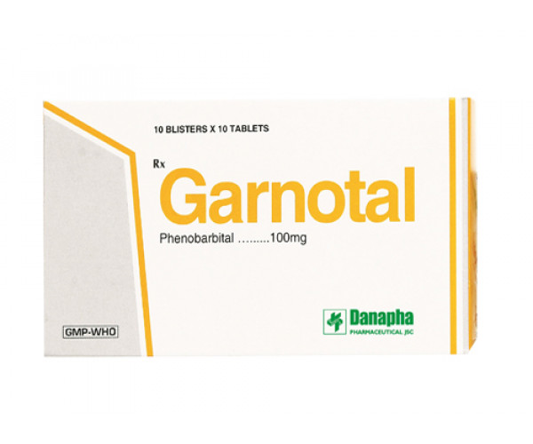 Thuốc trị động kinh Garnotal (10 vỉ x 10 viên/hộp)
