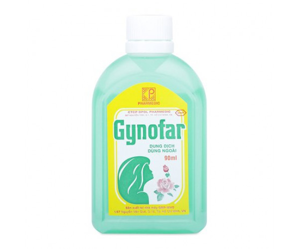 Dung dịch vệ sinh phụ nữ Gynofar (90ml)