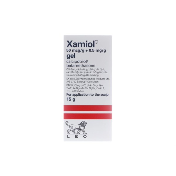 Gel bôi trị vảy nến Xamiol (15g)