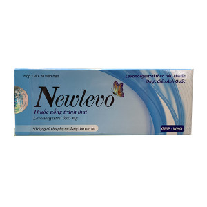 Thuốc tránh thai hàng ngày Newlevo (28 viên/hộp)