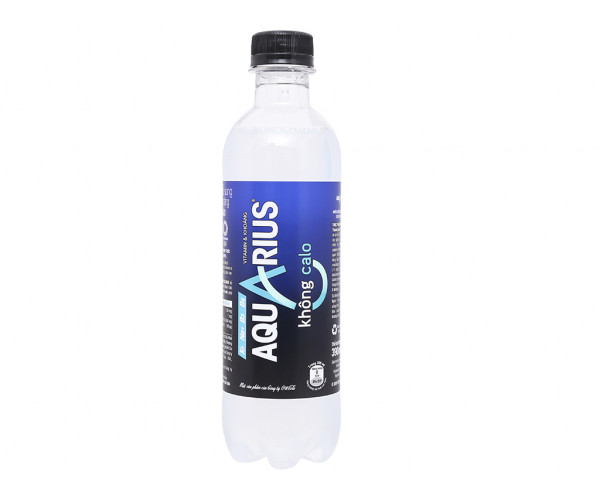 Nước uống vận động không calo Aquarius Zero (390ml)