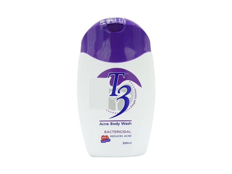 Sữa tắm ngăn ngừa mụn T3 Acne Body Wash (200ml)