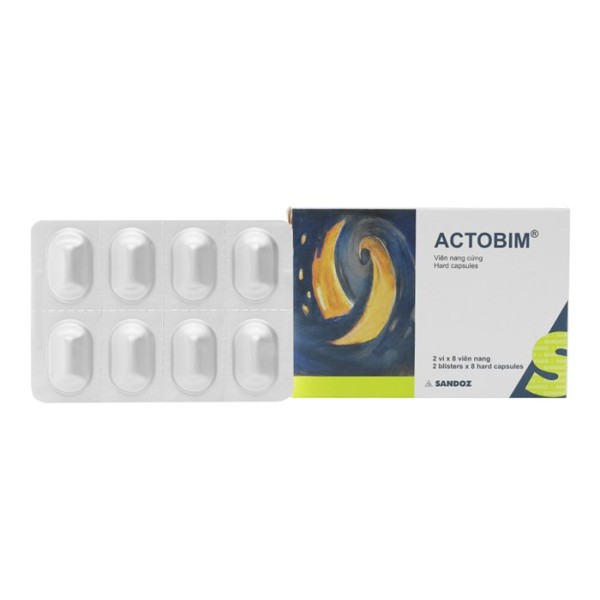 Men vi sinh Actobim (2 vỉ x 8 viên/hộp)