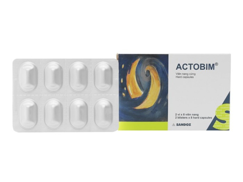 Men vi sinh Actobim (2 vỉ x 8 viên/hộp)