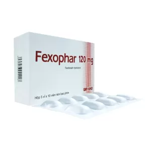 Fexophar 120mg (5 vỉ x 10 viên/hộp)