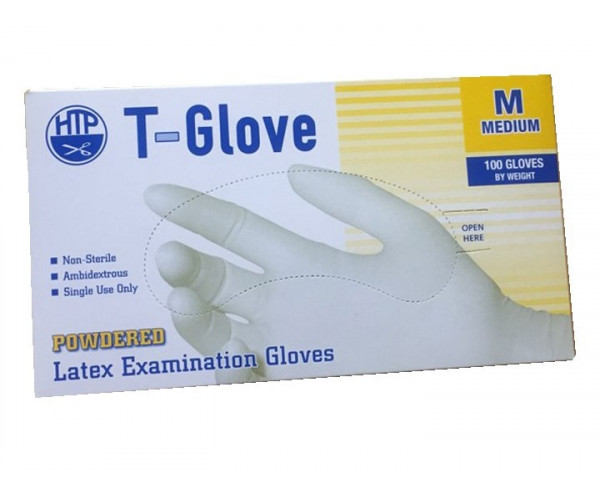 Găng tay cao su y tế T-Glove (size M)