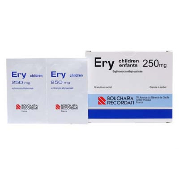 Thuốc kháng sinh Ery Children 250mg (24 gói/hộp)