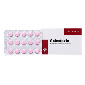 Thuốc chống dị ứng Celextavin (2 vỉ x 15 viên/hộp)
