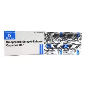 Omeprazole Delayed - Release 20mg (10 vỉ x 10 viên/hộp)