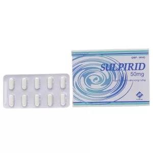 Sulpirid 50mg Vidipha (10 vỉ x 10 viên/hộp)