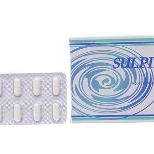 Thuốc hướng tâm thần Sulpirid 50mg Vidipha (10 vỉ x 10 viên/hộp)